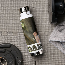 父と息子の写真スペアリング私はあなたを愛パパ引用文 ウォーターボトル