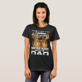 父と息子の狩りライフタイムパパのバディハンター Tシャツ (正面フル)