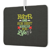 父と息子最高ののパパ カーエアーフレッシュナー (左)