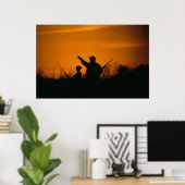 父と息子狩り ポスター (ホームオフィス)