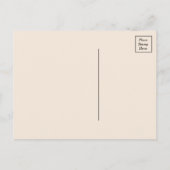 父と息子&カーボンディングタイムホリデーポストカード シーズンポストカード (裏面)