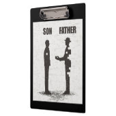 父と息子 クリップボード (左)