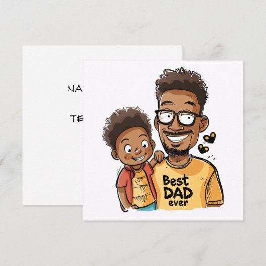 父と息子 シーズンカード (正面/裏面)