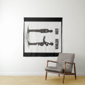 父と息子 タペストリー (インサイチュ(横))