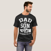 父と息子、一生の親友 父の日 お父さん Tシャツ (正面フル)
