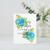 父と母を敬う ポストカード (スタンド正面)