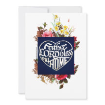 父なる主よ、私の家に祝福してください