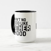 父なる日のようなフードはない マグカップ (正面左)