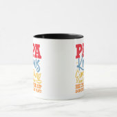 父なる日の父を知るパパクールーおもしろい マグカップ (中央)