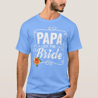 父のための花嫁のパパ Tシャツ