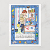 父のはがき感動的のように ポストカード (正面)