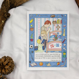 父のはがき感動的のように ポストカード