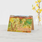 父のような友人に父の日 カード (黄色い花)