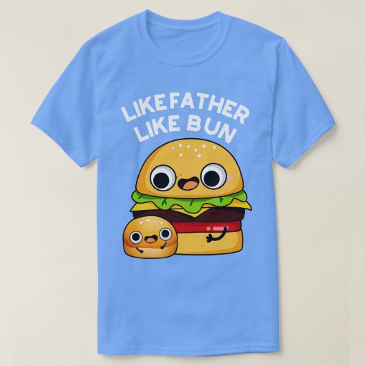 父のようにパンおもしろいフードパン1 Tシャツ (デザイン正面)