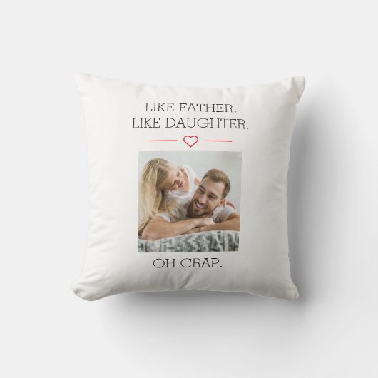 父のように娘のように クッション (正面)