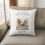 父のように娘のように クッション<br><div class="desc">Like Father Like Daughtertouchを使用して、自宅の装飾に個人装飾用クッションを追加。パパ魅力的と娘の特別な絆である心温まる「父のような娘」祝デザインを備えた枕。柔らかい生地で作高品質られ、どの部屋にも心地よいやスタイルを追加するのに最適。リビングルーム、ベッドルーム、居心地の良いノックなど読に、この装飾用クッションは思いやりある贈り物や自分の宇宙への楽しい追加を行い、家族の愛と団結を示す。</div>