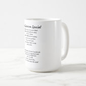 "父のように"のマグ コーヒーマグカップ (正面右)