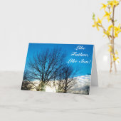 父のように、息子のように カード (黄色い花)