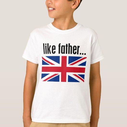 父のように… Tシャツ (正面)