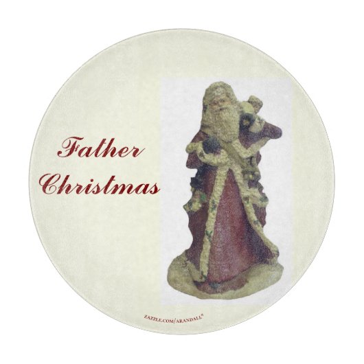 父のクリスマス カッティングボード (正面)