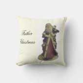 父のクリスマス クッション (正面)