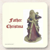 父のクリスマス コースター (正面)