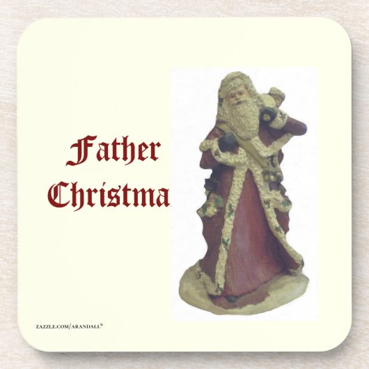 父のクリスマス コースター (正面)