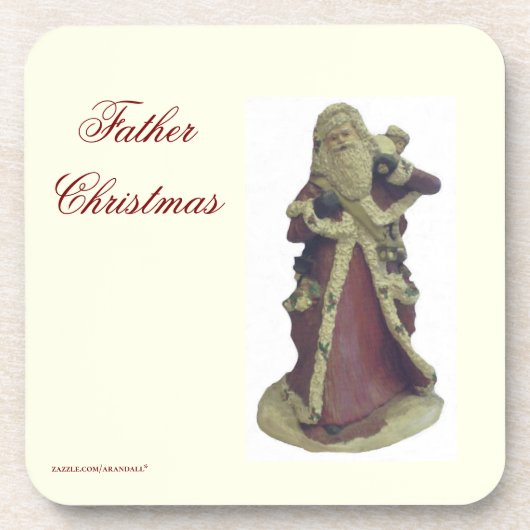 父のクリスマス コースター (正面)