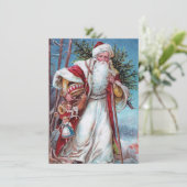 父のクリスマス シーズンカード (スタンド正面)