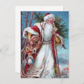 父のクリスマス シーズンカード (正面/裏面)