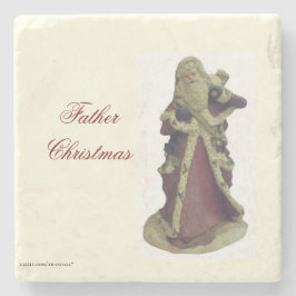 父のクリスマス ストーンコースター