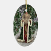 父のクリスマス セラミックオーナメント (右)