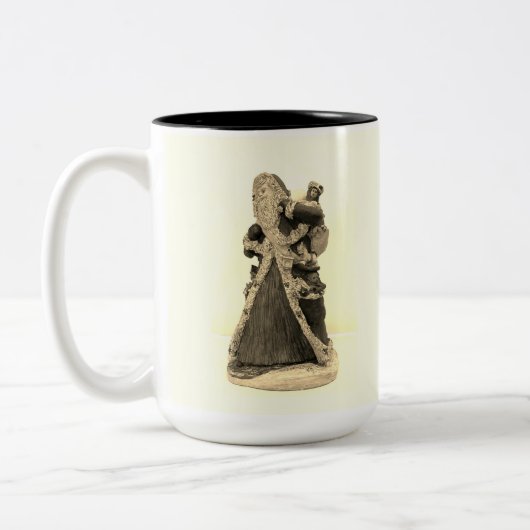 父のクリスマス ツートーンマグカップ (左)