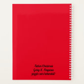 「父のクリスマス」プランナー2025 プランナー手帳 (裏面)