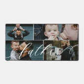 父のスクリプト | Happy Faters Day 4 Photo Collage デスクマット (正面)