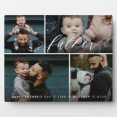 父のスクリプト | Happy Faters Day 4 Photo Collage フォトプラーク (正面)
