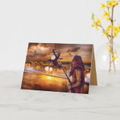 父のタイムグリーティングカード カード (黄色い花)