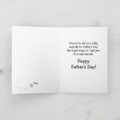 父のデイカード、猫と飛び方 カード (内部)