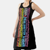 父のパパおもしろい引用文の願い エプロン (インサイチュ)