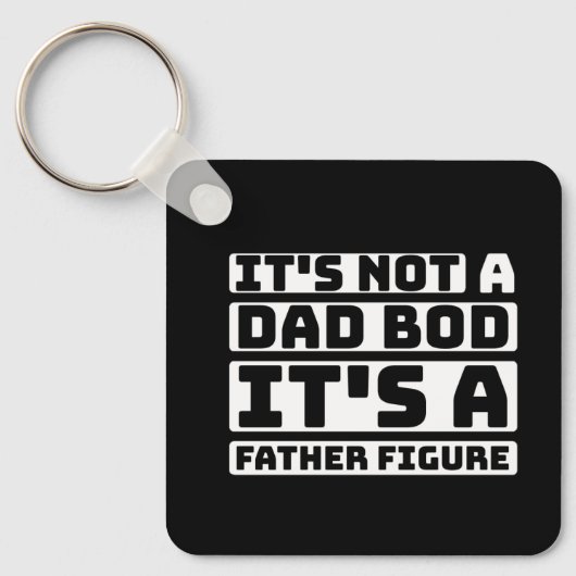 父のパパの父の日じゃない姿の父の日 キーホルダー (正面)