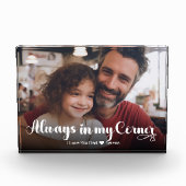 父のパパは常に私の隅の水平 フォトブロック (正面)