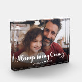 父のパパは常に私の隅の水平 フォトブロック (左)