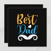 父のプレゼント | ベストパパ シーズンカード (正面/裏面)