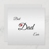 父のモダン日の挨拶 (正面/裏面)