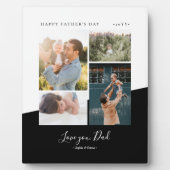 父のモダン日の贈り物フォトコラージュプラーク フォトプラーク (正面)