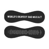 父のモダン日の野球パパヤギ黒 野球ボール (パネル)