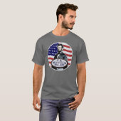 父のワイシャツ Tシャツ (正面フル)