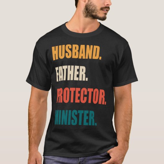 父の保護大臣 Tシャツ (正面)