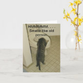 父の初生人 カード (黄色い花)