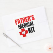 父の医療用具 スクエアシール (封筒)